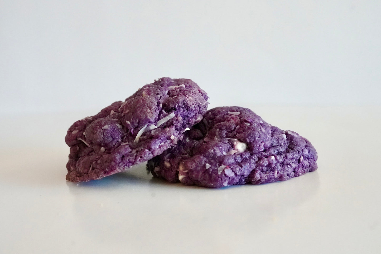 Ube White Chocolate Coconut Cookie Box